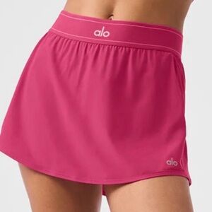 ALO Yoga Pink Mini Skirt